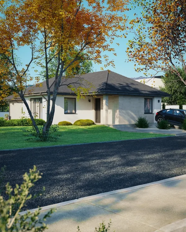 1. típus - nettó: 119,48 m²