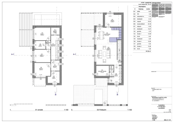 10. típus - nettó: 157,53 m²