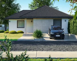 1. típus - nettó: 119,48 m²